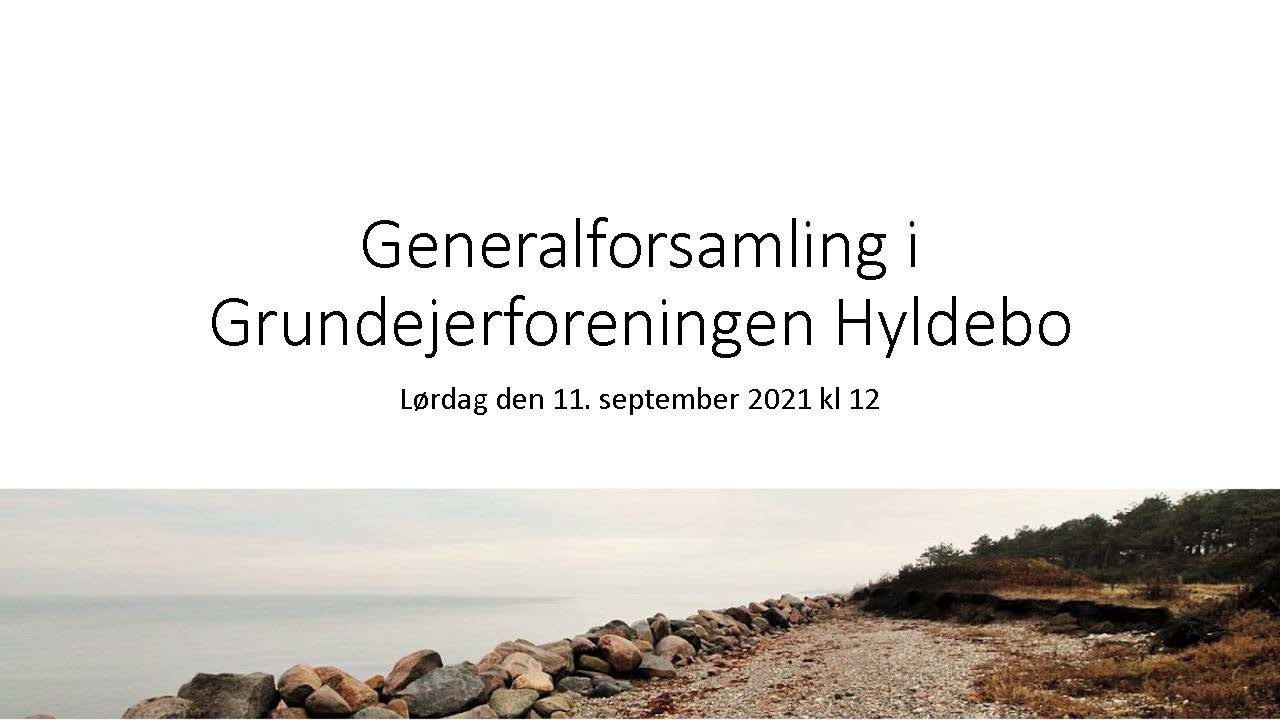 Generalforsamling 2021